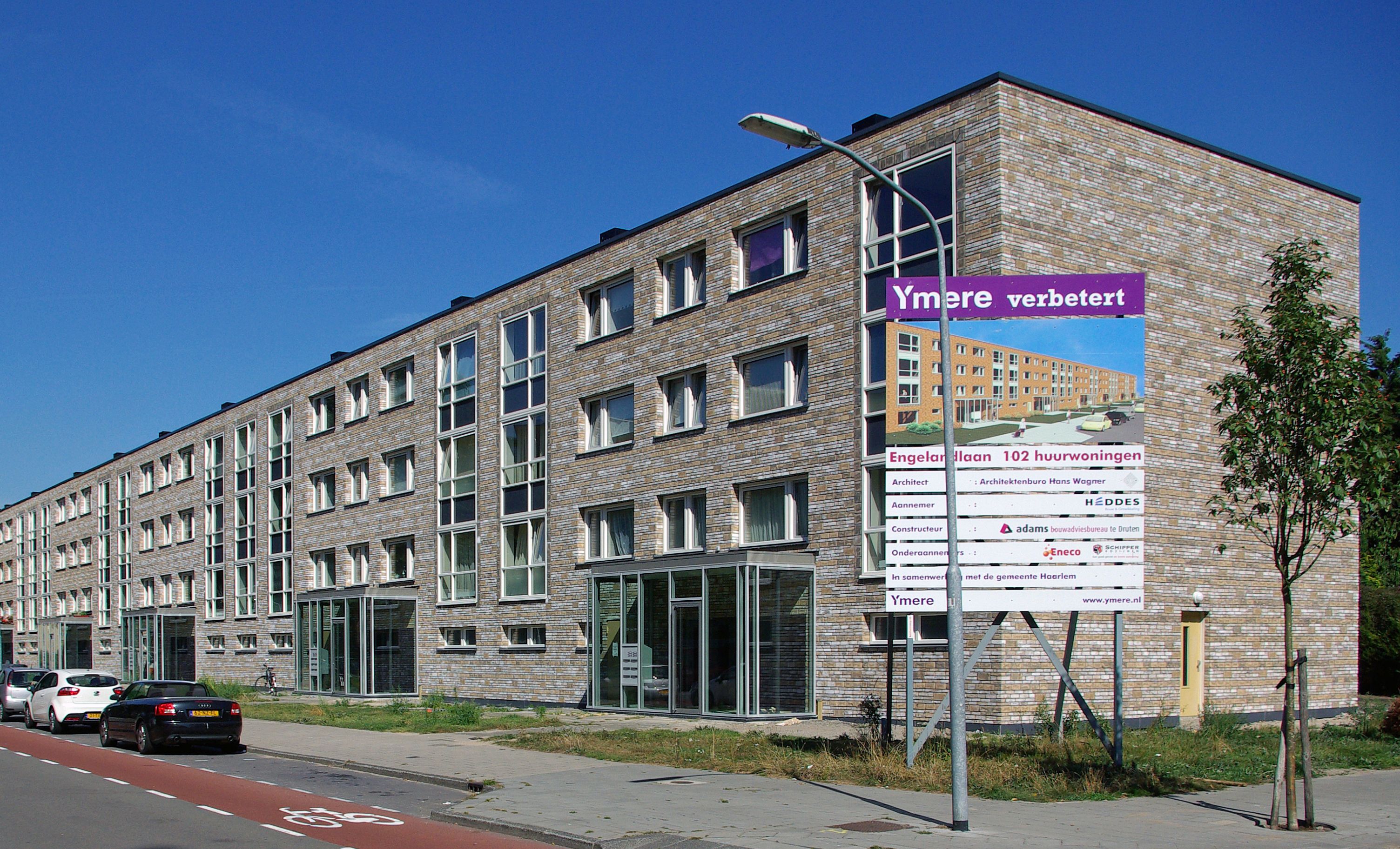 Renovatie 102 appartementen Engelandlaan te Haarlem Heddes