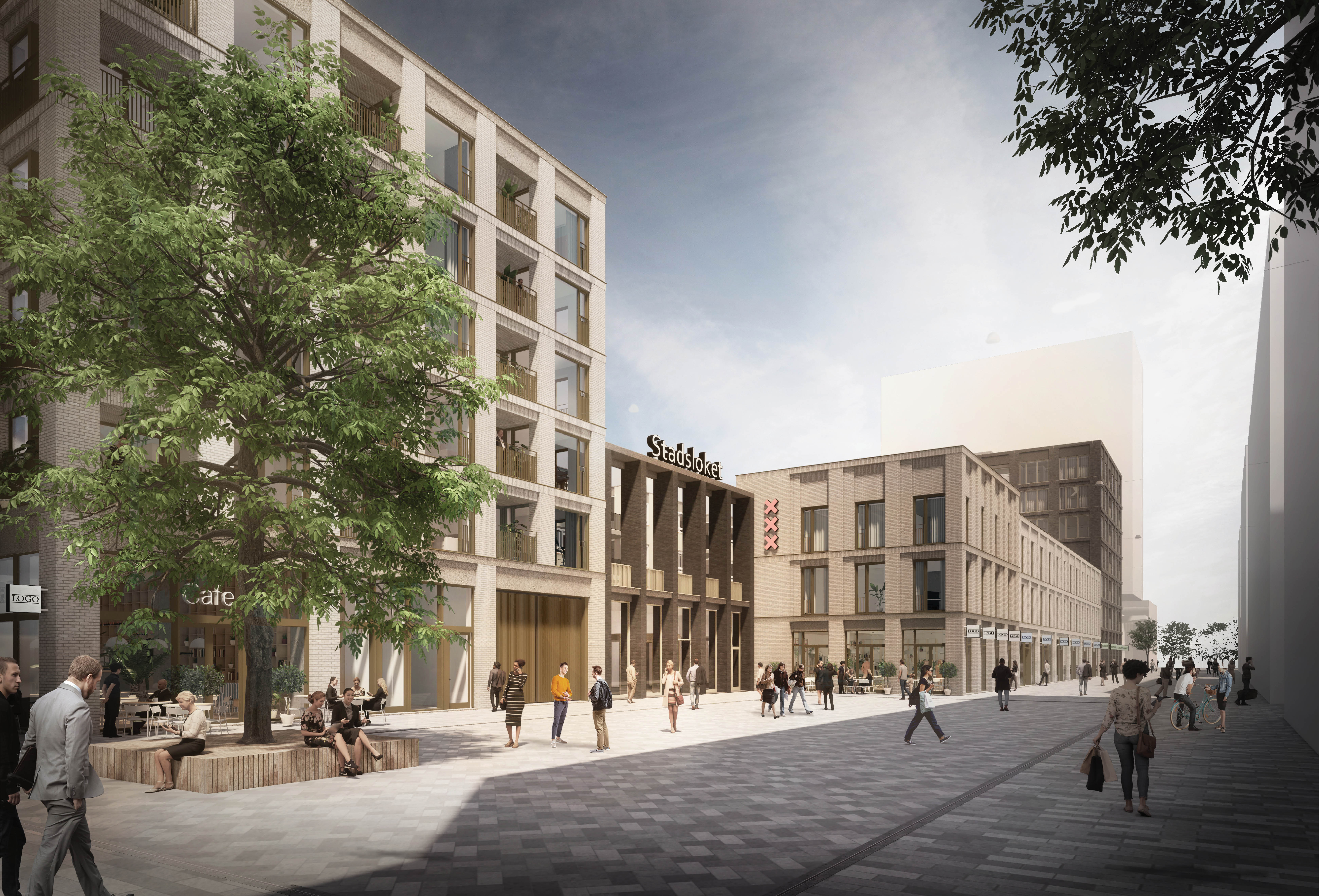 De Os In Vernieuwingsgebied Osdorpplein Heddes Bouw Ontwikkeling