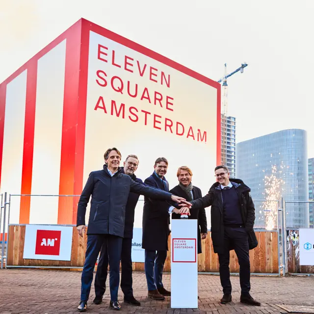 Feestelijke start Eleven Square in Amsterdam